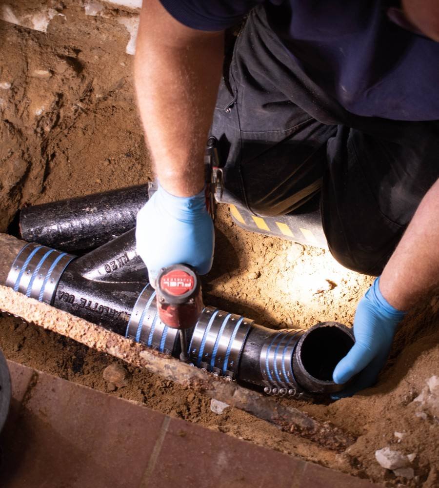 trenchless pipelining drain cleaning brockton ma 025