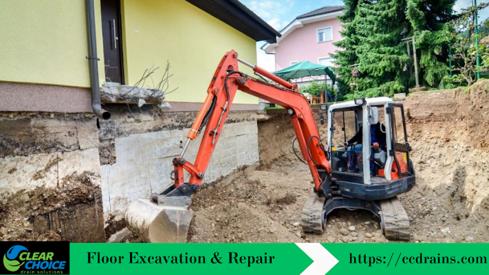 floor EXCAVATIOB REPAIR